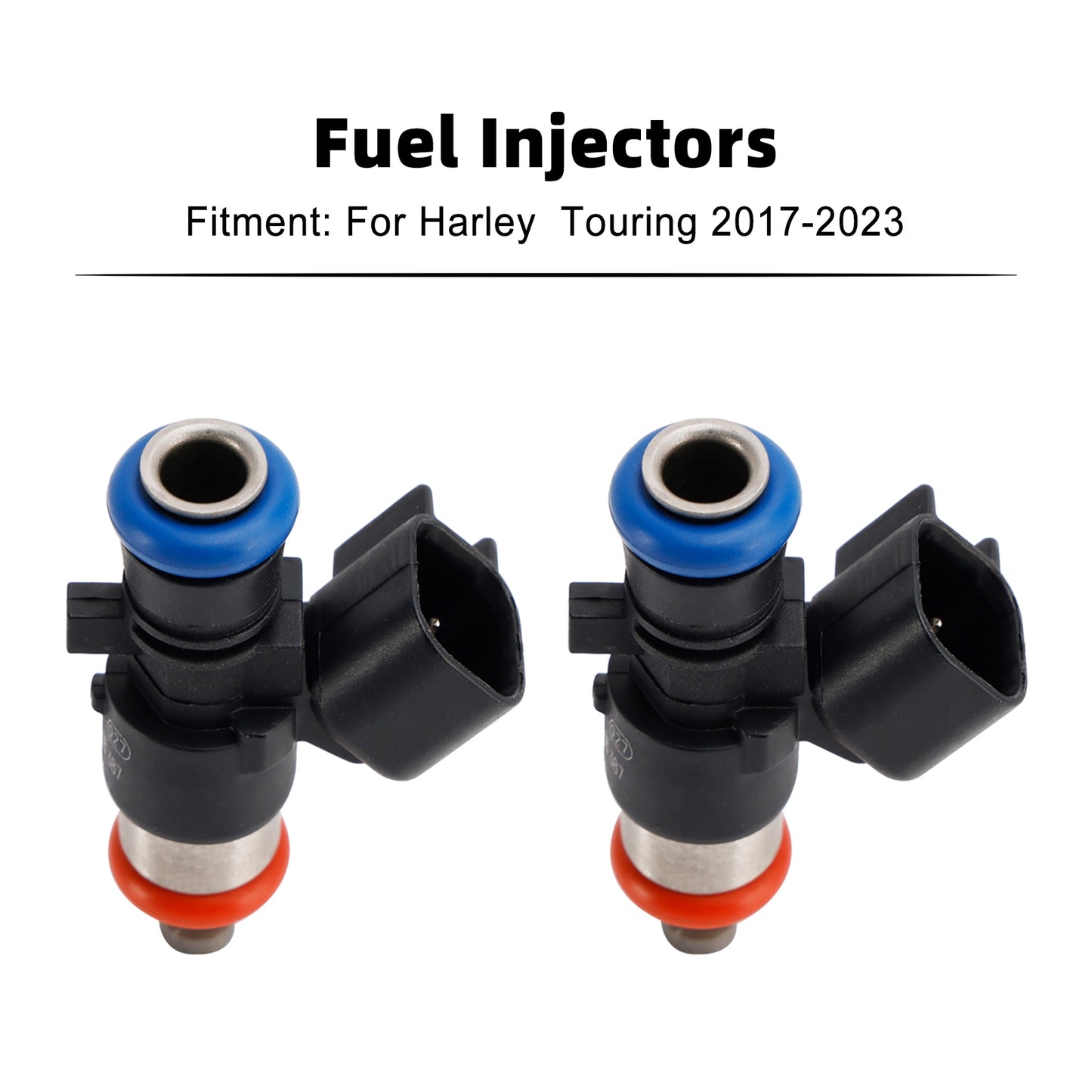 2PCS 0280158387 Fuel Injectors For Touring FLHXSE CVO STREET GLIDE 2017-2023