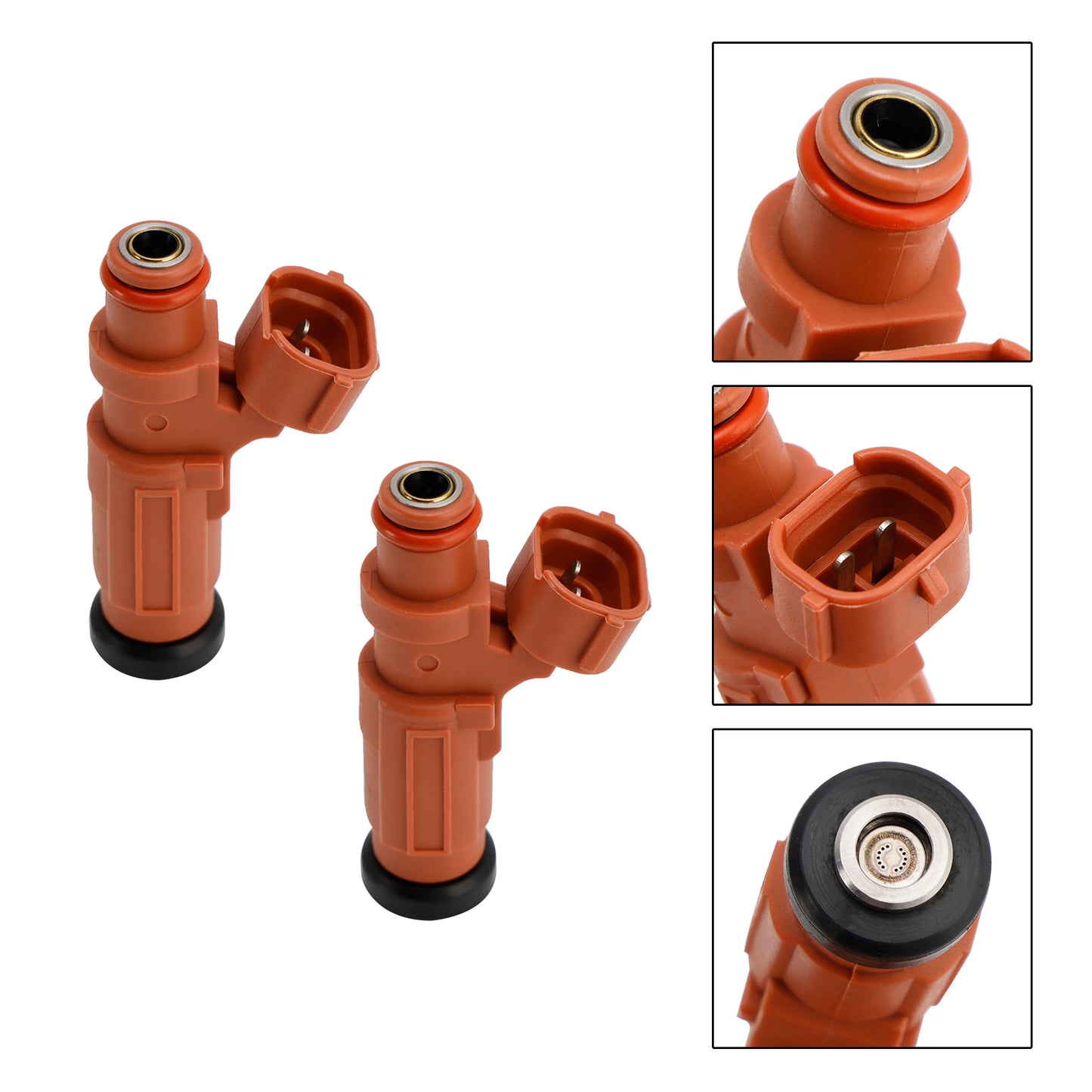 2PCS Fuel Injectors 5YU-13761-00-00 For YAMAHA Stratoliner Raider Roadliner