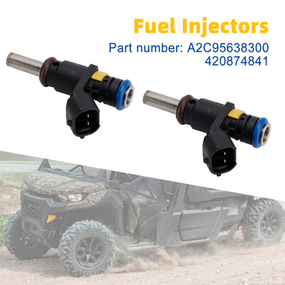 2PCS A2C95638300 Fuel Injectors Fit Can-Am Outlander 450 Renegade 850