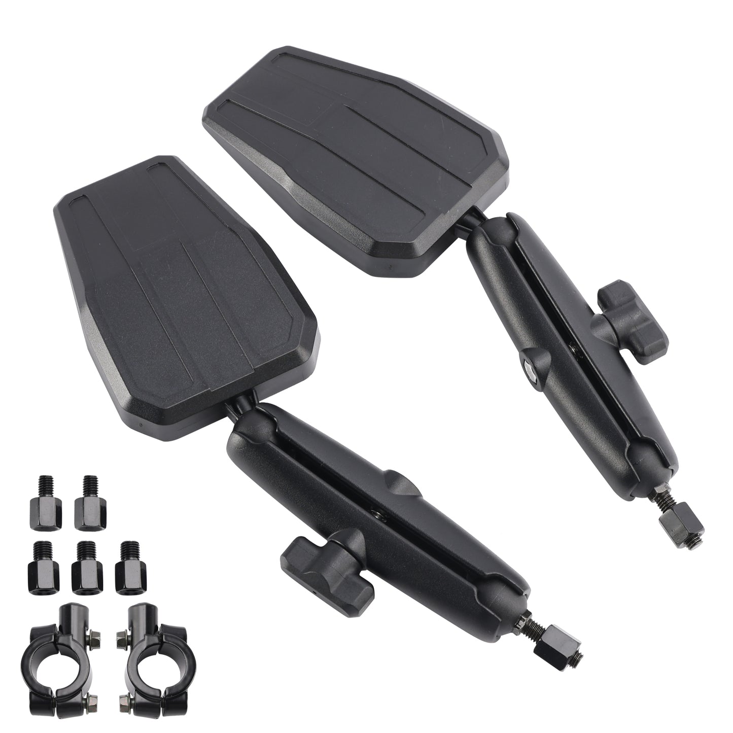 Universal Enduro Supermoto Mirror Kit 8mm 10mm For Adventure Motorcylce Offroad