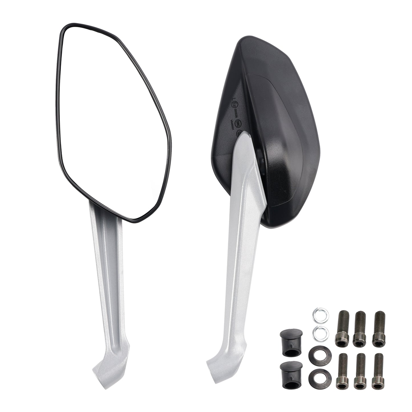 Mirror Set Left & Right For Ducati Monster 1200/S 821/Dark/Stripes 797 2014-2017