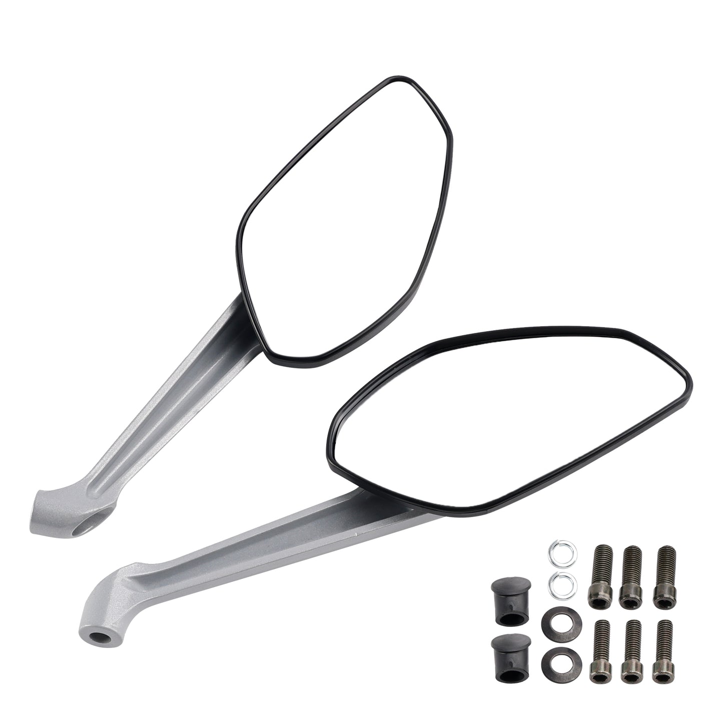 Mirror Set Left & Right For Ducati Monster 1200/S 821/Dark/Stripes 797 2014-2017