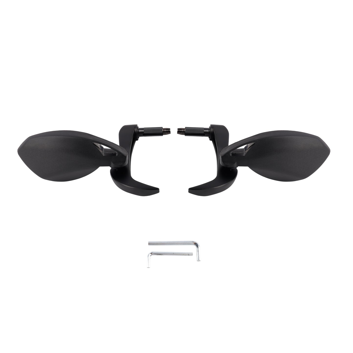 Bar End Mirror Set 18-22 mm Handlebar Motorcycle Handguard Mirrors Universal