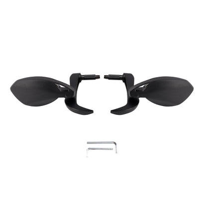 Bar End Mirror Set 18-22 mm Handlebar Motorcycle Handguard Mirrors Universal