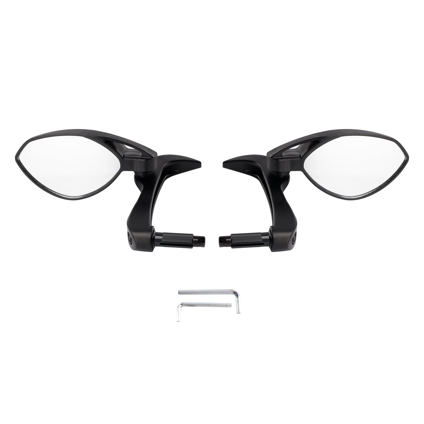 Bar End Mirror Set 18-22 mm Handlebar Motorcycle Handguard Mirrors Universal