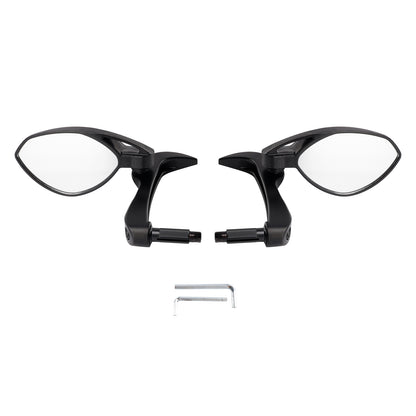 Bar End Mirror Set 18-22 mm Handlebar Motorcycle Handguard Mirrors Universal