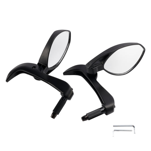 Bar End Mirror Set 18-22 mm Handlebar Motorcycle Handguard Mirrors Universal