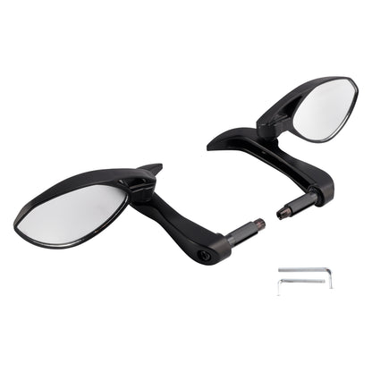 Bar End Mirror Set 18-22 mm Handlebar Motorcycle Handguard Mirrors Universal