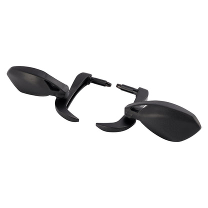 Bar End Mirror Set 18-22 mm Handlebar Motorcycle Handguard Mirrors Universal