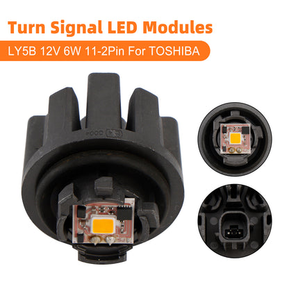 Turn Signal LED Modules LY5B 12V 6W 11-2Pin For TOSHIBA