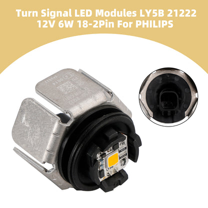 Turn Signal LED Modules LY5B 21222 12V 6W 18-2Pin For PHILIPS