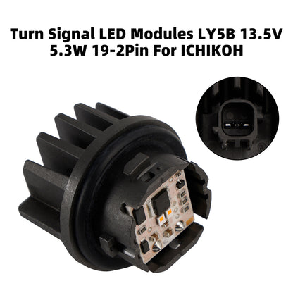 Turn Signal LED Modules LY5B 13.5V 5.3W 19-2Pin For ICHIKOH
