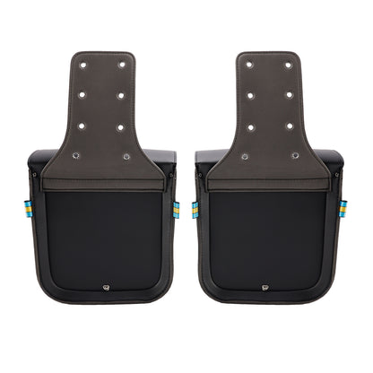 Tail Bag Side Saddlebag Tail Bag Luggage Pouch Storage Black 18L For Motorbike