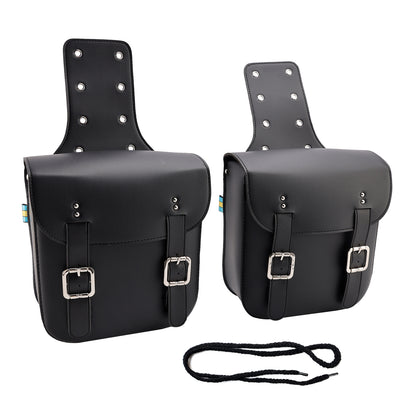 Tail Bag Side Saddlebag Tail Bag Luggage Pouch Storage Black 18L For Motorbike