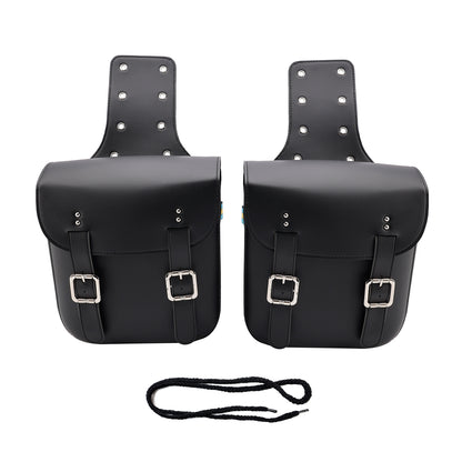 Tail Bag Side Saddlebag Tail Bag Luggage Pouch Storage Black 18L For Motorbike