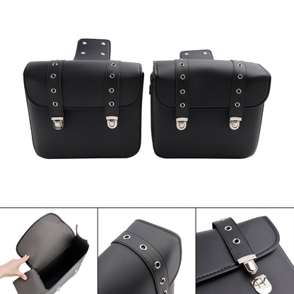 Tail Bag Side Saddlebag Tail Bag Luggage Pouch Storage Black 20L For Motorbike