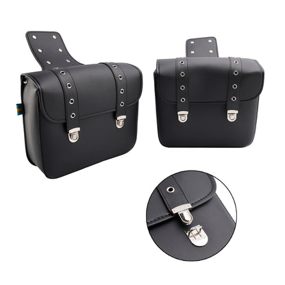 Tail Bag Side Saddlebag Tail Bag Luggage Pouch Storage Black 20L For Motorbike