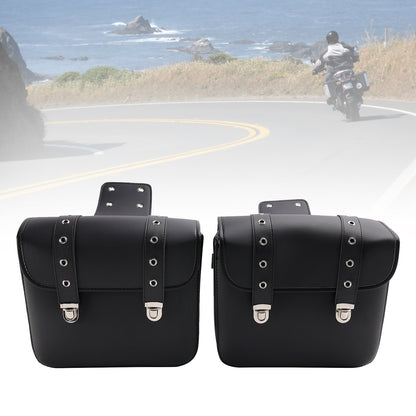 Tail Bag Side Saddlebag Tail Bag Luggage Pouch Storage Black 20L For Motorbike