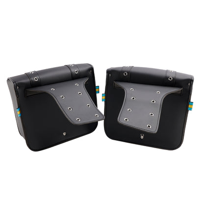 Tail Bag Side Saddlebag Tail Bag Luggage Pouch Storage Black 20L For Motorbike