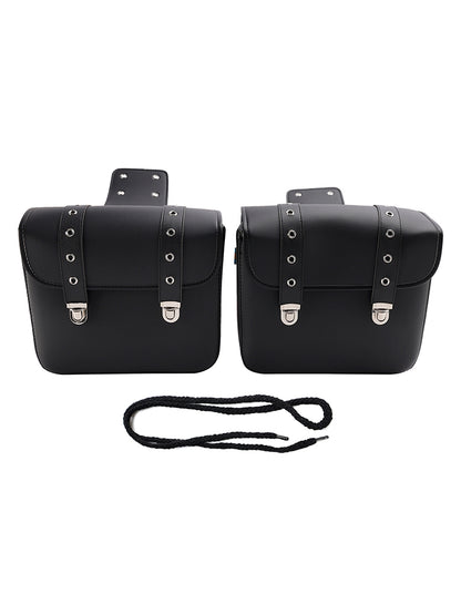 Tail Bag Side Saddlebag Tail Bag Luggage Pouch Storage Black 20L For Motorbike
