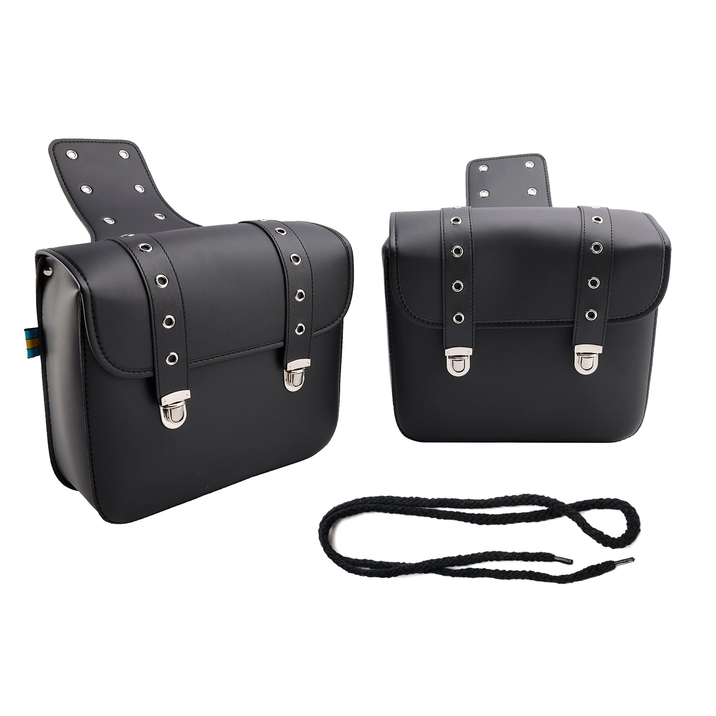 Tail Bag Side Saddlebag Tail Bag Luggage Pouch Storage Black 20L For Motorbike