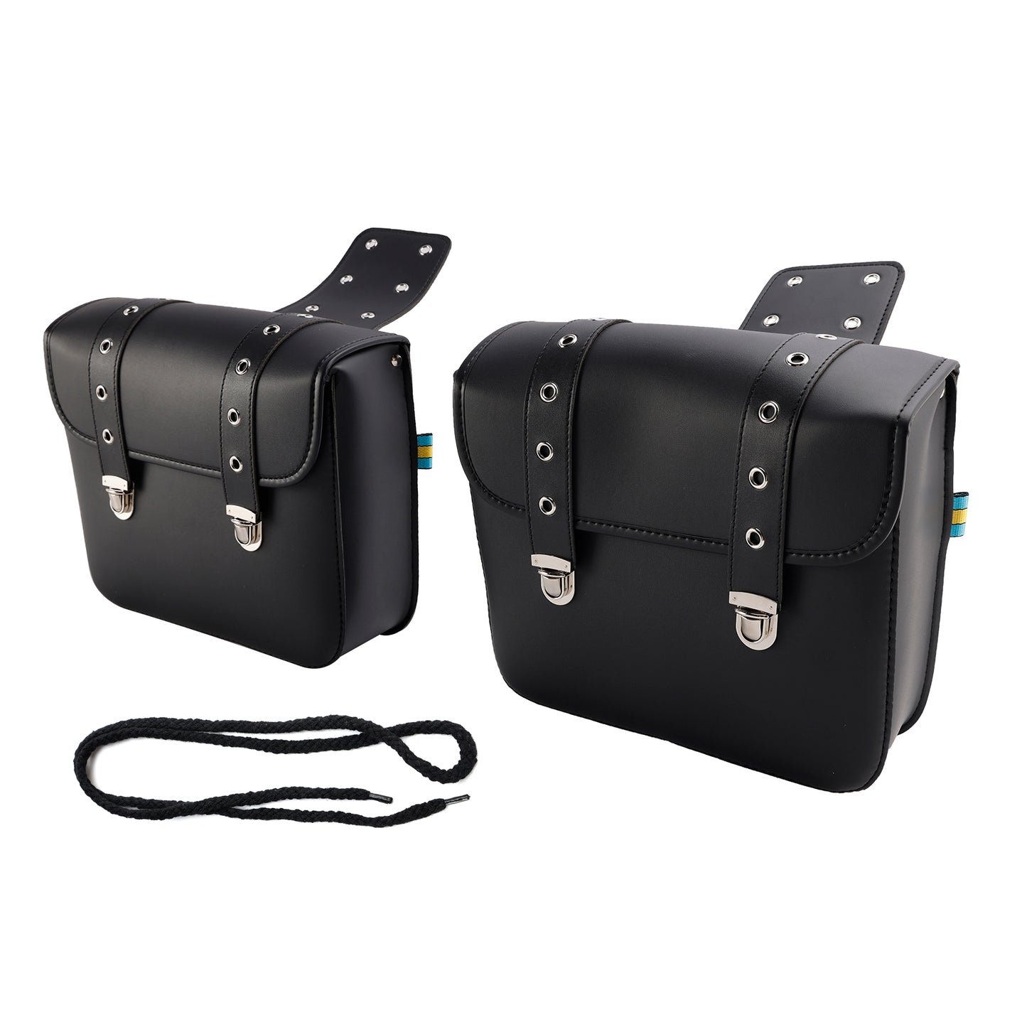Tail Bag Side Saddlebag Tail Bag Luggage Pouch Storage Black 20L For Motorbike