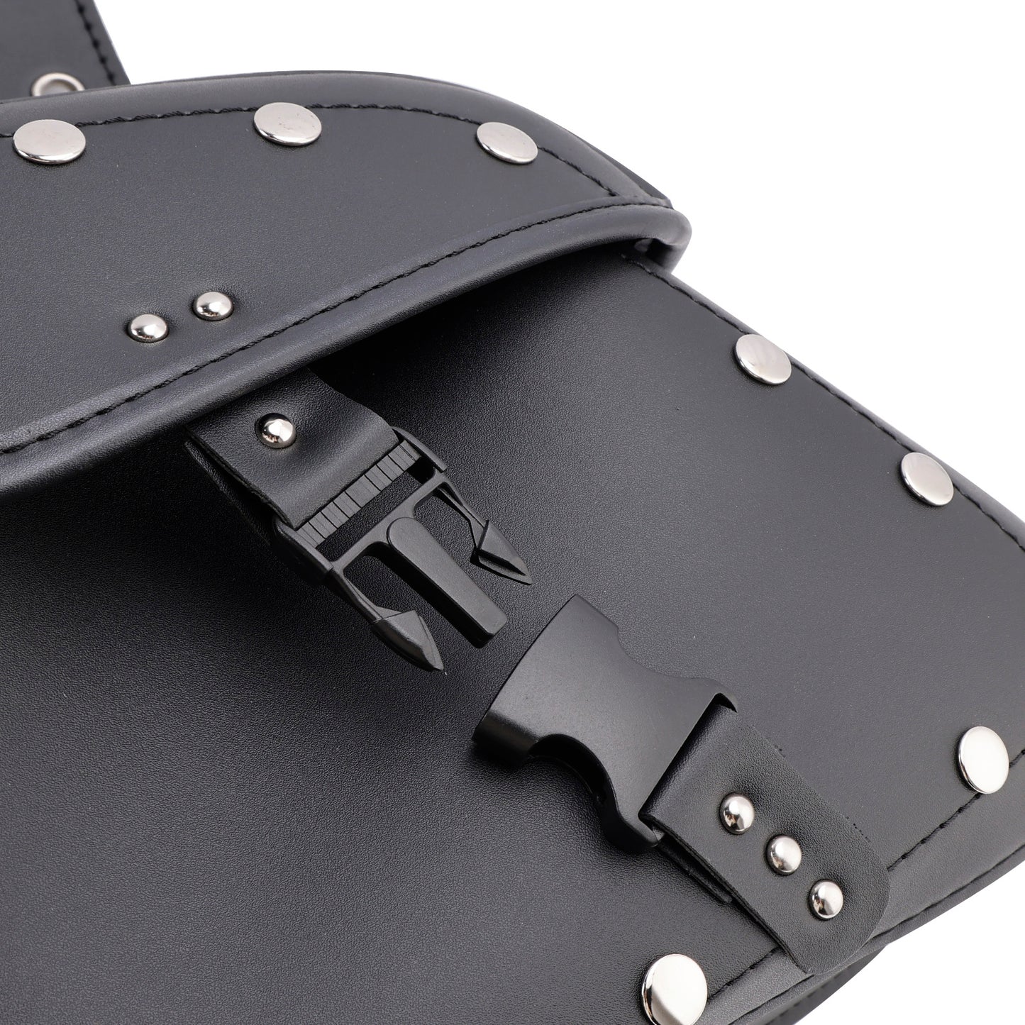 Tail Bag Side Saddlebag Tail Bag Luggage Pouch Storage Black 22L For Motorbike