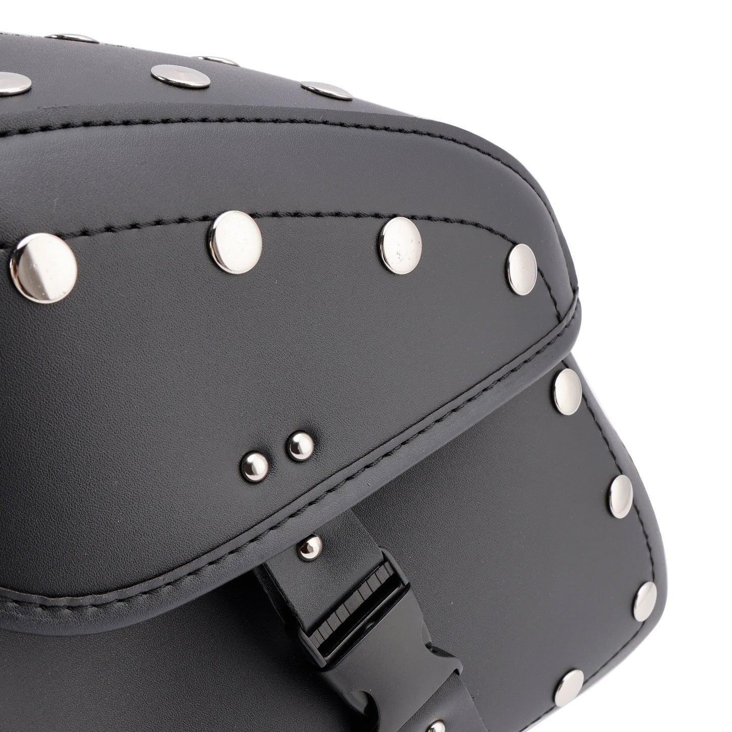 Tail Bag Side Saddlebag Tail Bag Luggage Pouch Storage Black 22L For Motorbike