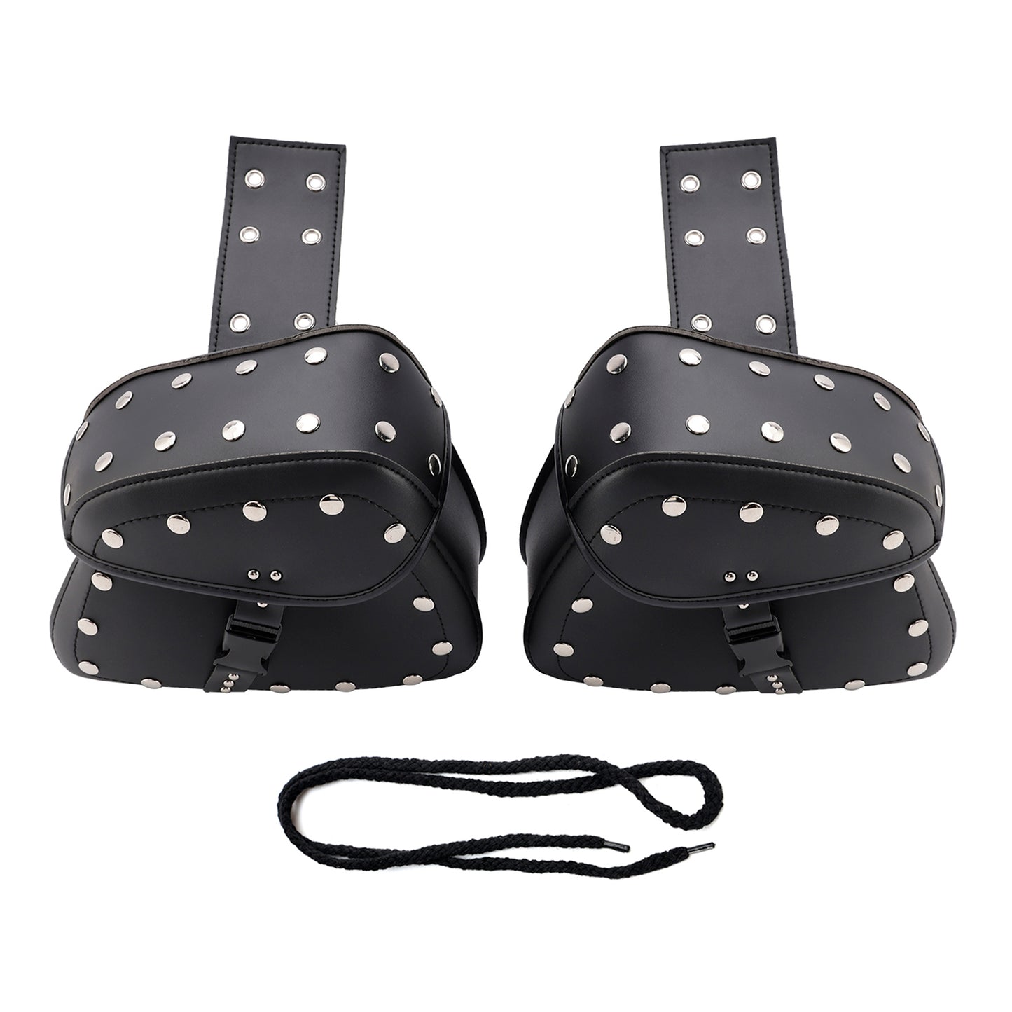 Tail Bag Side Saddlebag Tail Bag Luggage Pouch Storage Black 22L For Motorbike