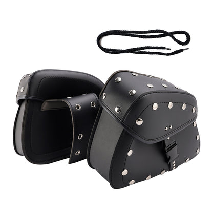 Tail Bag Side Saddlebag Tail Bag Luggage Pouch Storage Black 22L For Motorbike