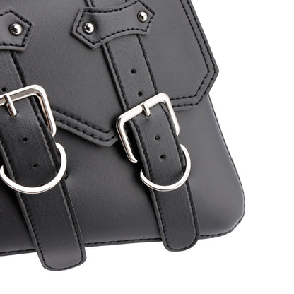 Tail Bag Side Saddlebag Tail Bag Luggage Pouch Storage Black 21L For Motorbike