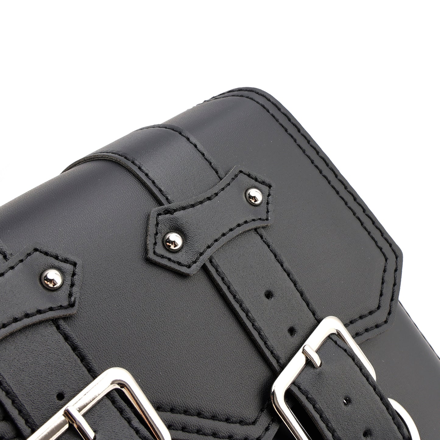Tail Bag Side Saddlebag Tail Bag Luggage Pouch Storage Black 21L For Motorbike