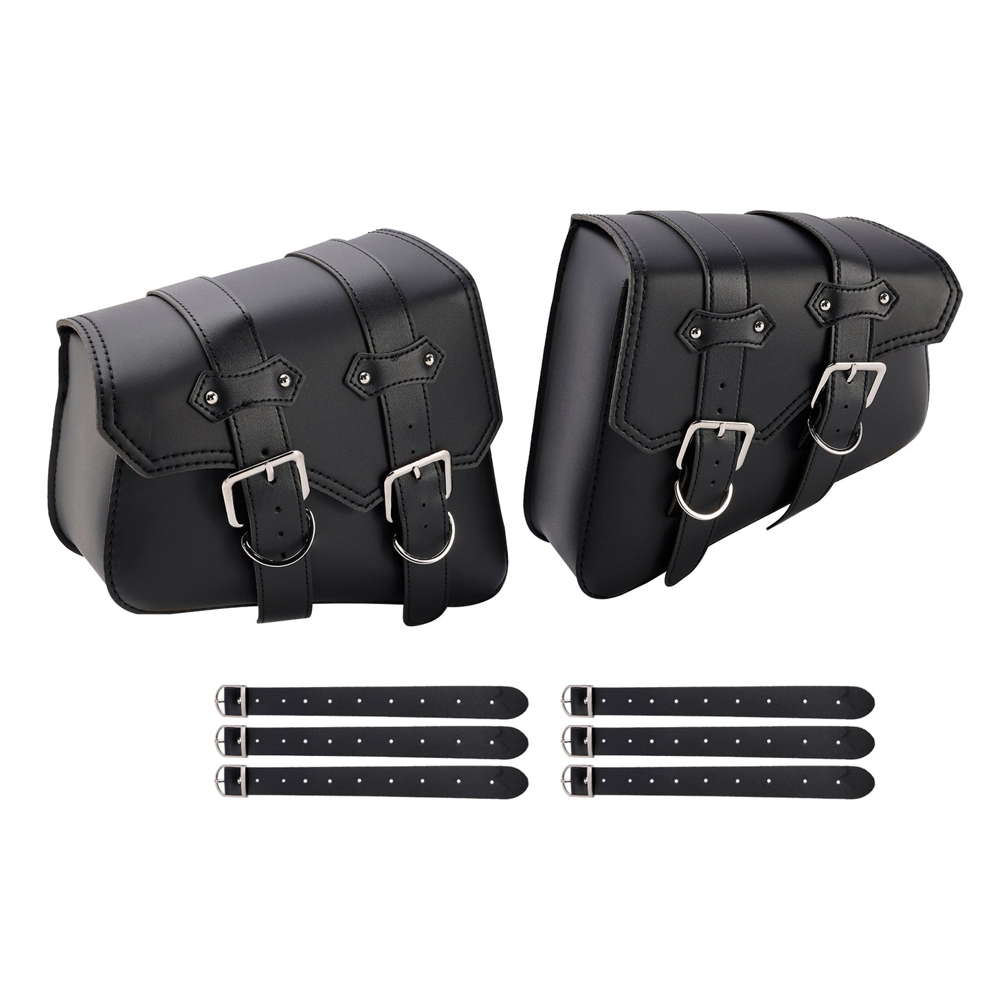 Tail Bag Side Saddlebag Tail Bag Luggage Pouch Storage Black 21L For Motorbike