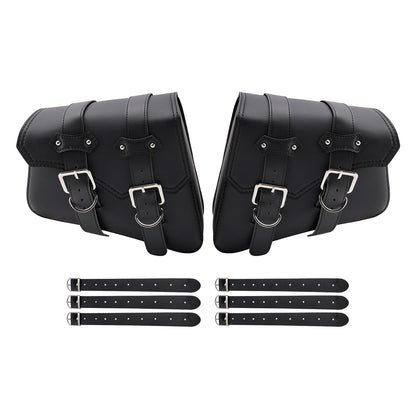 Tail Bag Side Saddlebag Tail Bag Luggage Pouch Storage Black 21L For Motorbike