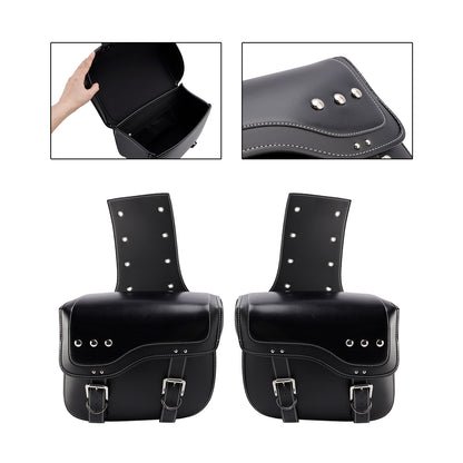 Tail Bag Side Saddlebag Tail Bag Luggage Pouch Storage Black 28L For Motorbike