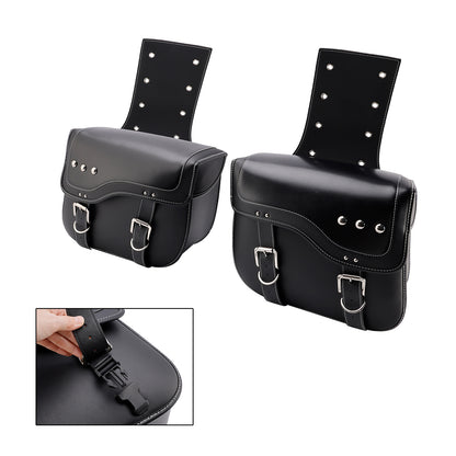 Tail Bag Side Saddlebag Tail Bag Luggage Pouch Storage Black 28L For Motorbike
