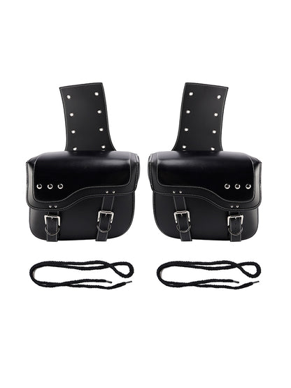 Tail Bag Side Saddlebag Tail Bag Luggage Pouch Storage Black 28L For Motorbike