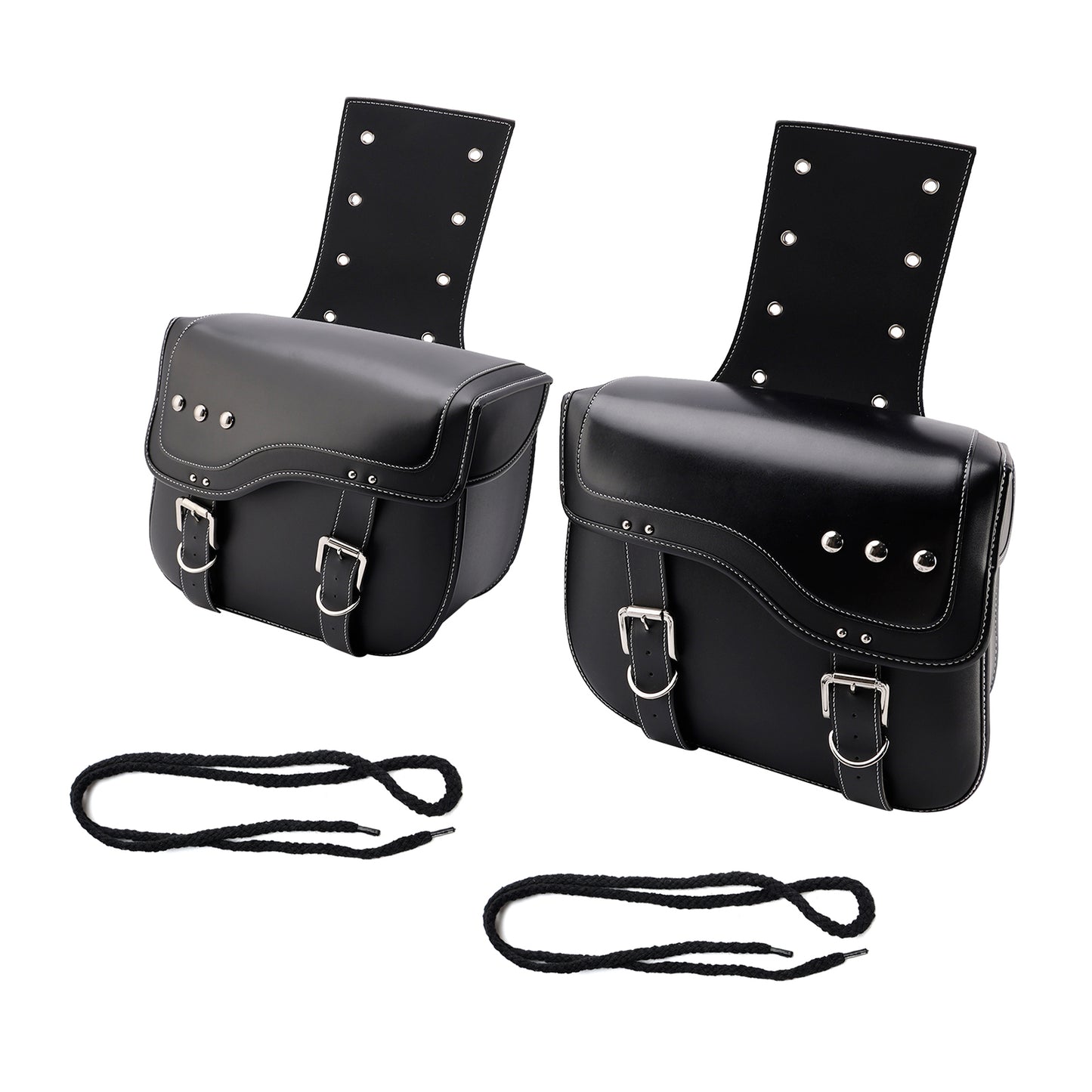 Tail Bag Side Saddlebag Tail Bag Luggage Pouch Storage Black 28L For Motorbike