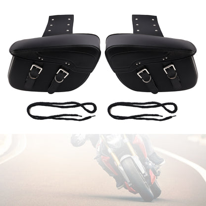 Tail Bag Side Saddlebag Tail Bag Luggage Pouch Storage Black 42L For Motorbike