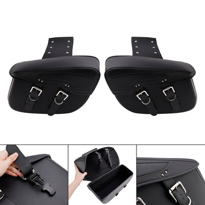 Tail Bag Side Saddlebag Tail Bag Luggage Pouch Storage Black 42L For Motorbike