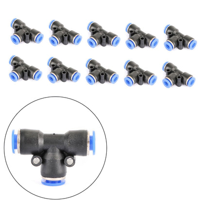 Car, "T" Shape 1Pcs New Mini Push Button SPST Momentary N/O OFF-ON Switch 10mm Black