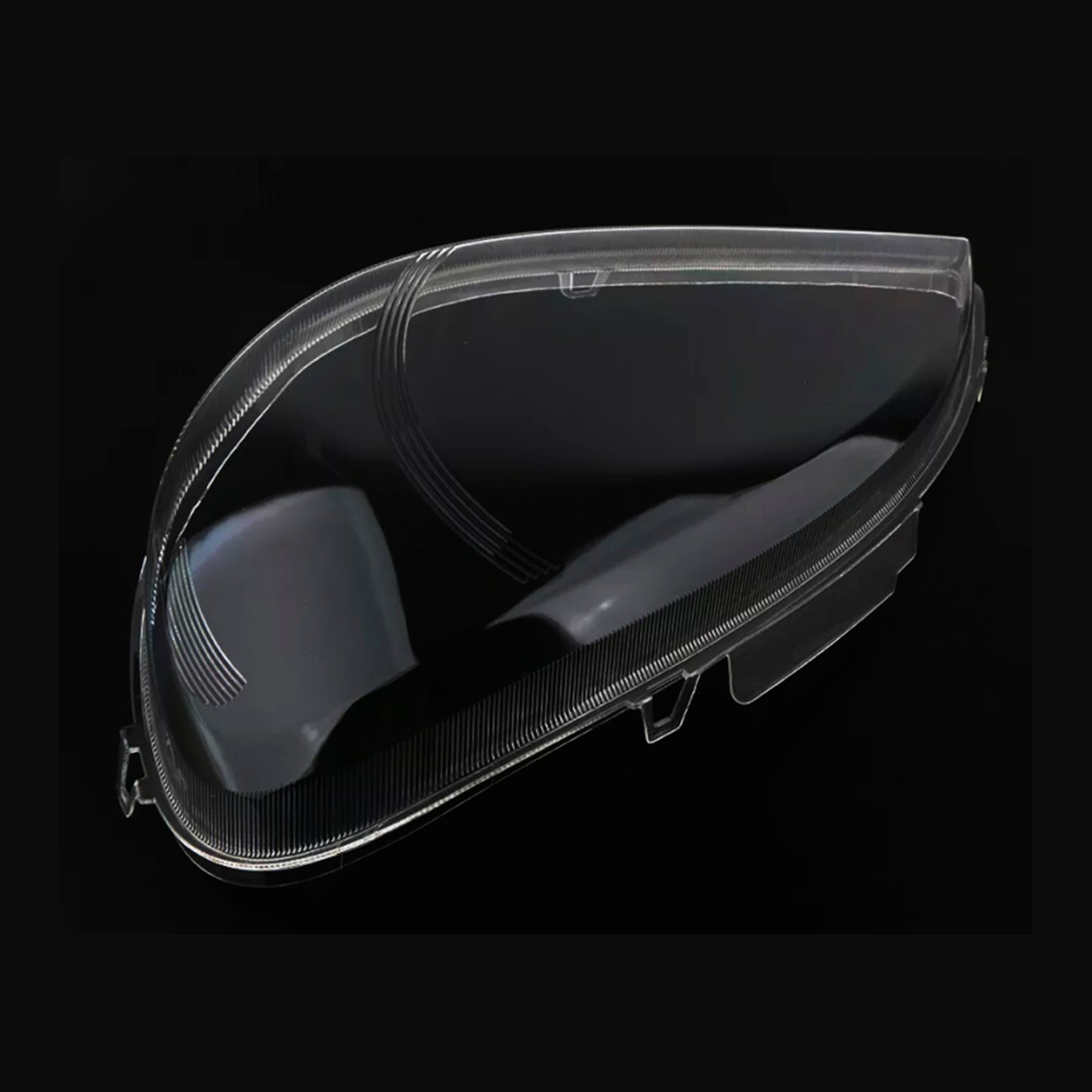 2PCS Front Headlight Glass Clear For Mercedes Benz ML-Class W163 2002-2005