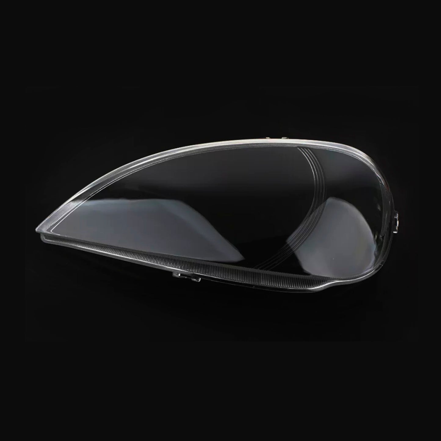 2PCS Front Headlight Glass Clear For Mercedes Benz ML-Class W163 2002-2005