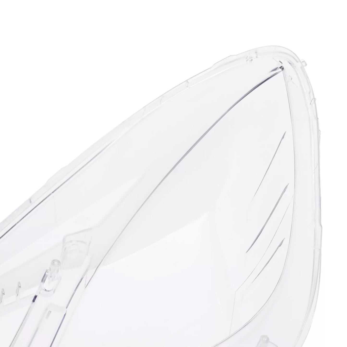 2PCS Front Headlight Glass Clear Cover For Mercedes Benz E-Class W212 2009-2014