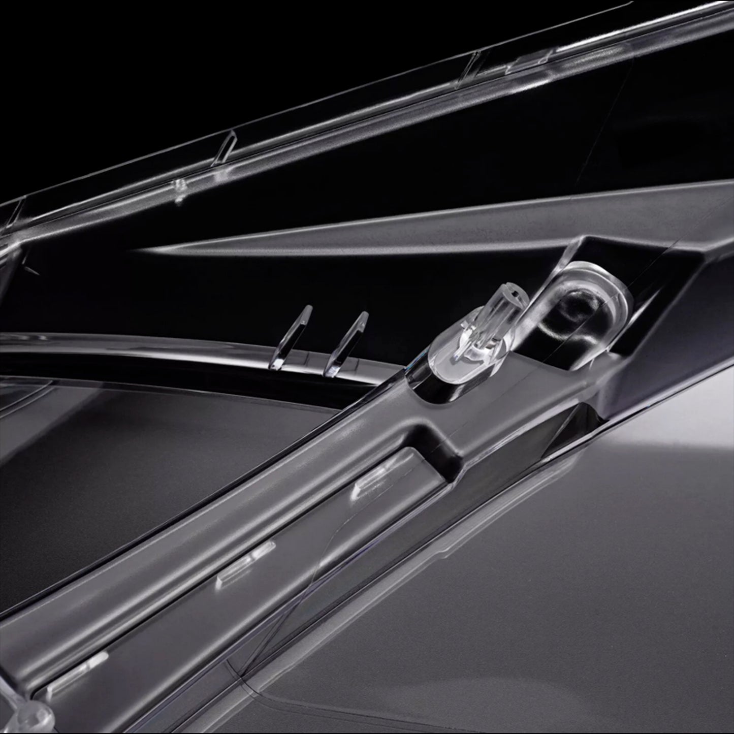 2PCS Front Headlight Glass Clear Cover For Mercedes Benz E-Class W212 2009-2014