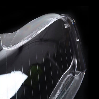 2PCS Front Headlight Glass Clear Cover For Audi A4 B7 8E 2005-2008