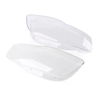 2PCS Front Headlight Glass Clear Cover For Audi A4 B7 8E 2005-2008