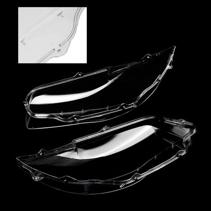 2PCS Front Headlight Glass Clear Cover For BMW 1-Series E81 E82 E87 E88 2003-2011