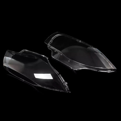 2PCS Front Headlight Glass Clear Cover For BMW 1-Series E81 E82 E87 E88 2003-2011