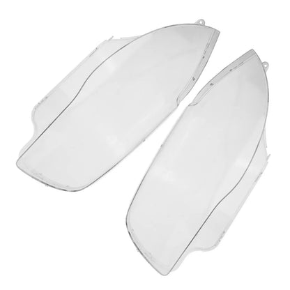 2PCS Front Headlight Glass Clear Cover For BMW 1-Series E81 E82 E87 E88 2003-2011